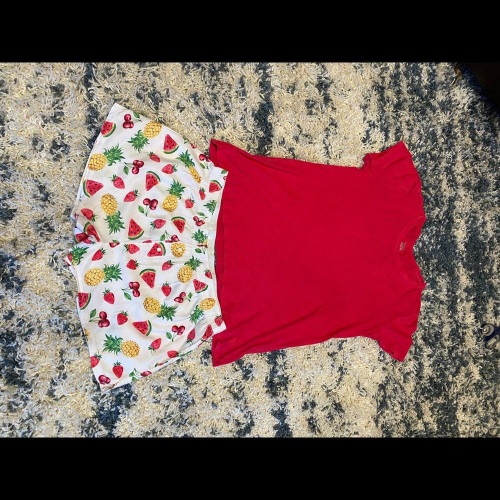 PINK boxers & t-shirt set